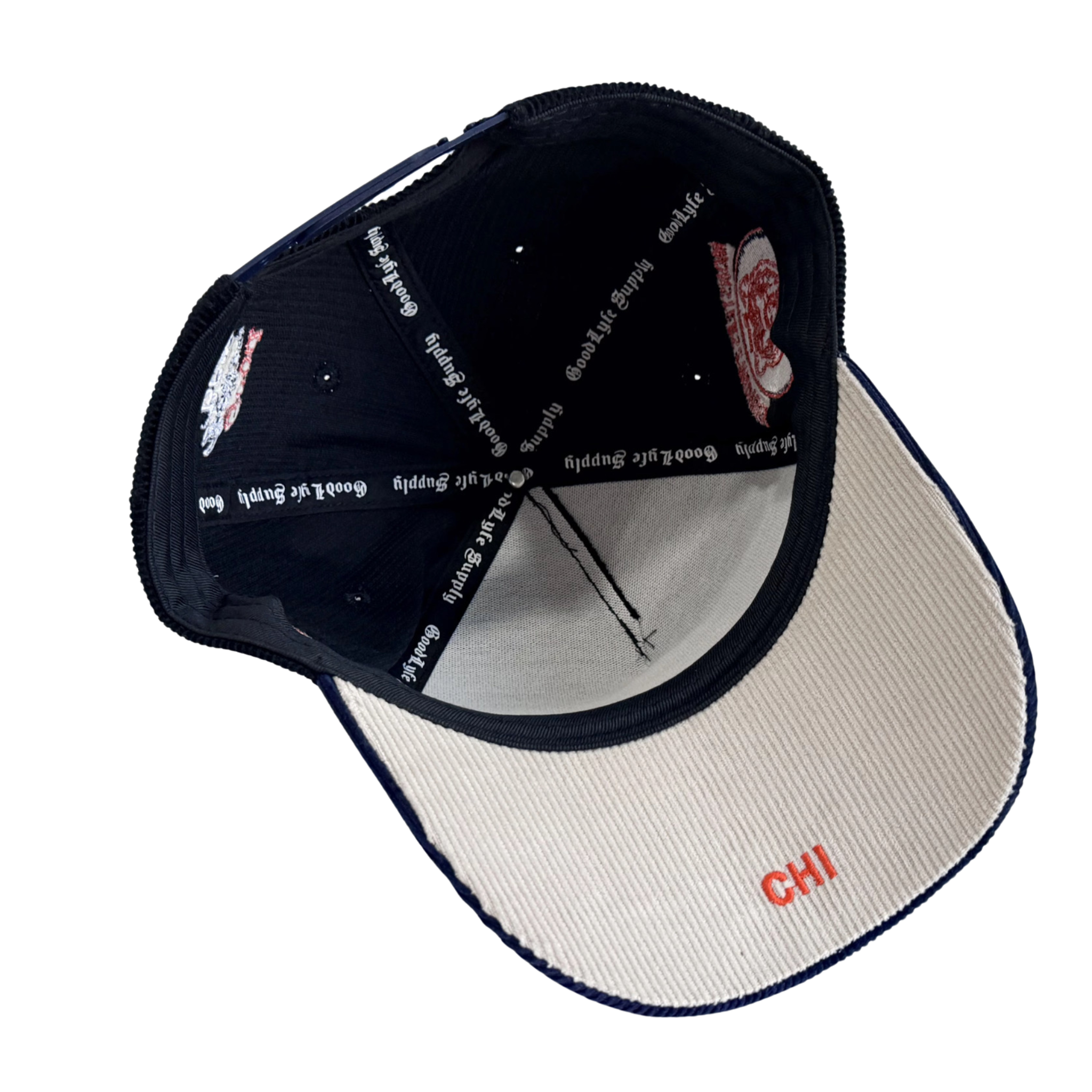 GOODLYFE SUPPLY BEARS "GOOD BETTER BEST" CAP - Black / Navy