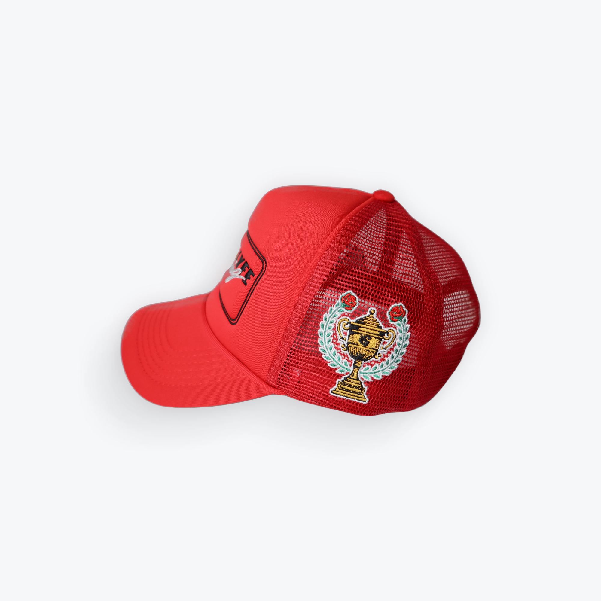 Goodlyfe F1 Racing Red Trucker Hat